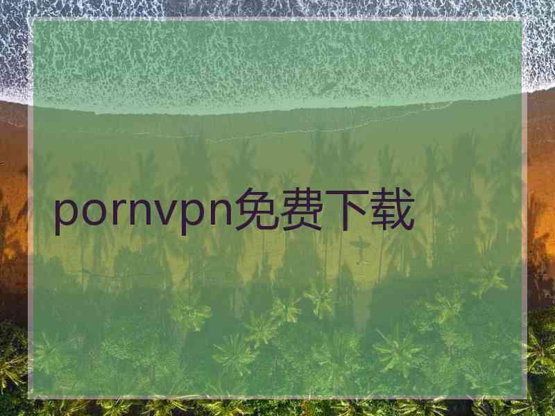 pornvpn免费下载