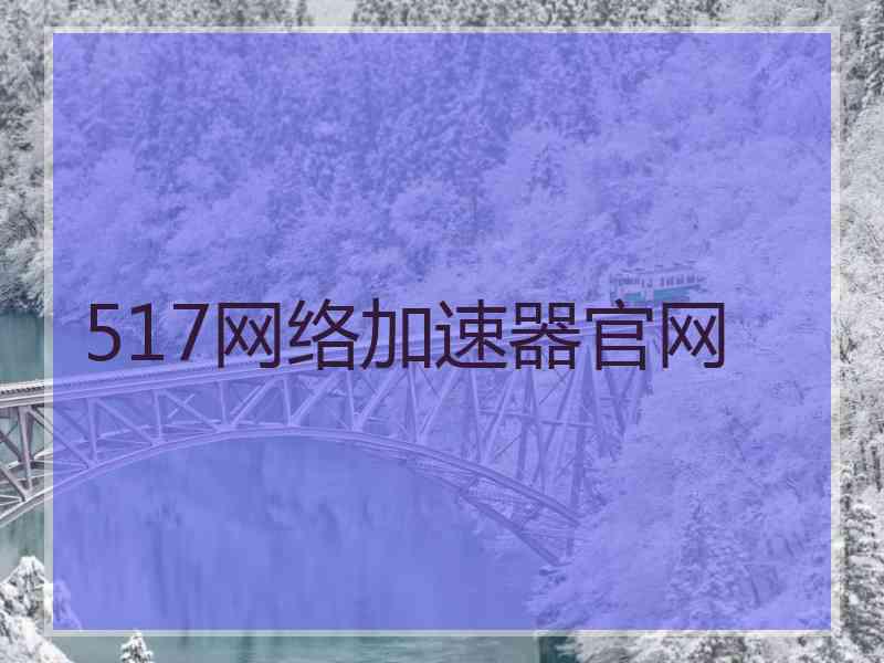 517网络加速器官网
