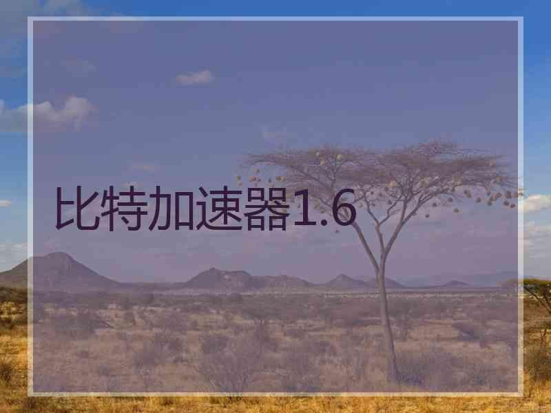 比特加速器1.6
