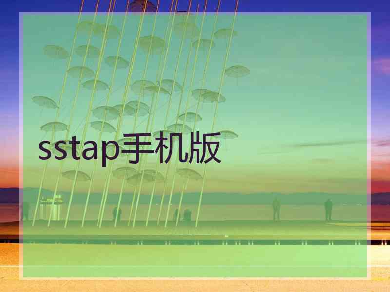 sstap手机版