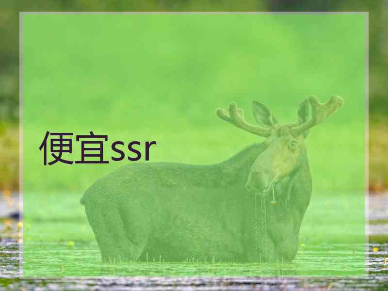 便宜ssr